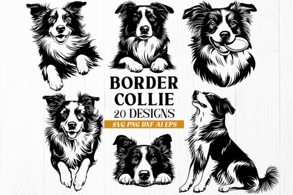 Border Collie SVG Bundle: A Designer's Review