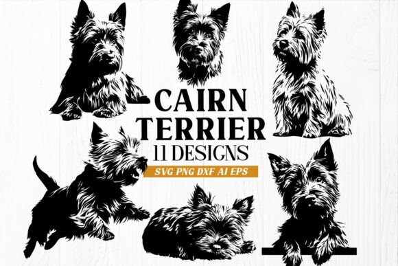 Cairn Terrier SVG Bundle 11 Dog Clipart Review