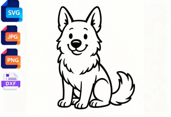 Cute Dog Cartoon Line Art SVG: A Designer's Honest Take