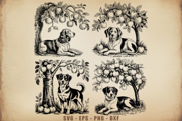 Dog and Apple Tree SVG Bundle Review