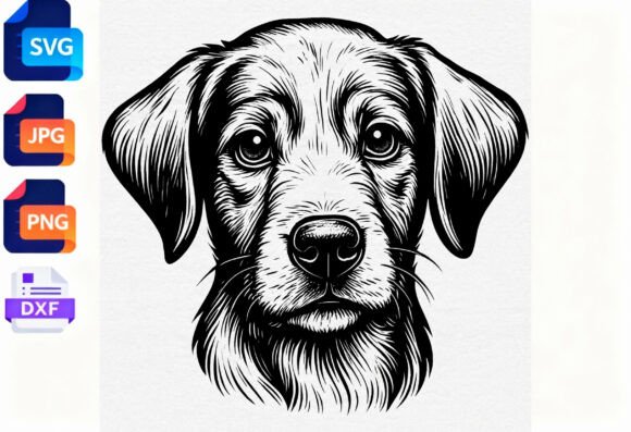 Dog Face Line Art SVG: An Embroidery Designer's Review