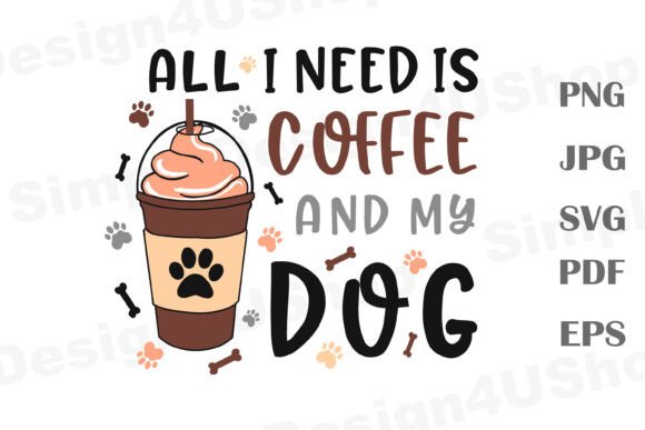 Dog Lovers Silhouettes PNG, SVG, EPS