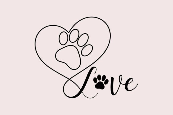 Dog Paw Hand Heart Svg: Minimal Pet Love Review