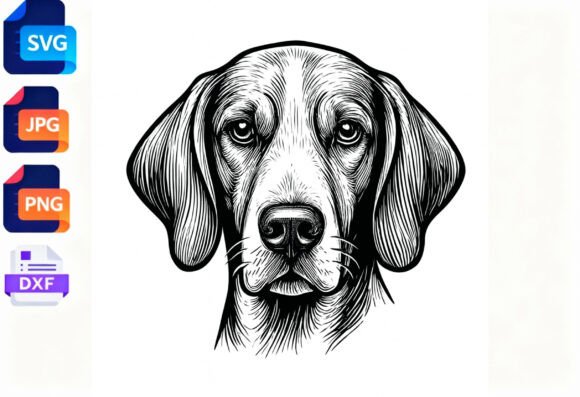 Dog Portrait Engraving Style SVG: Hands-On Review