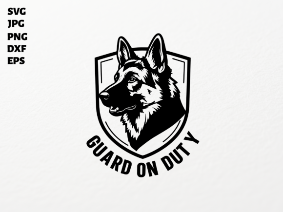 German Shepherd SVG for Cricut