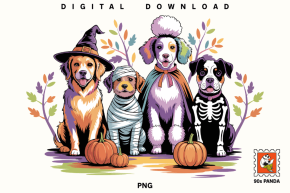 Halloween Squad Dog Png